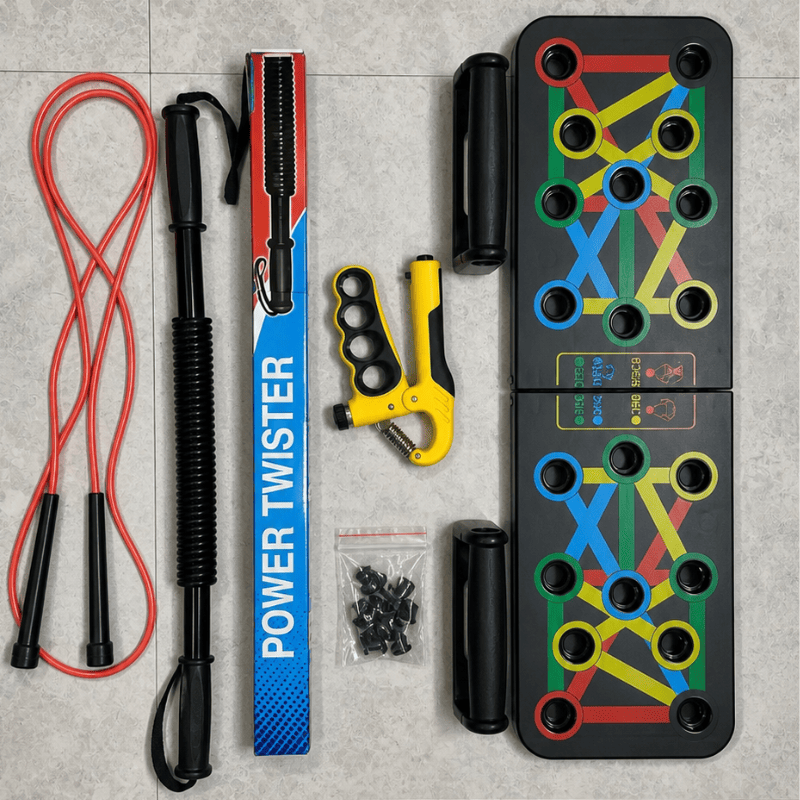 COMPLETE HOME WORKOUT KIT (4 IN 1)