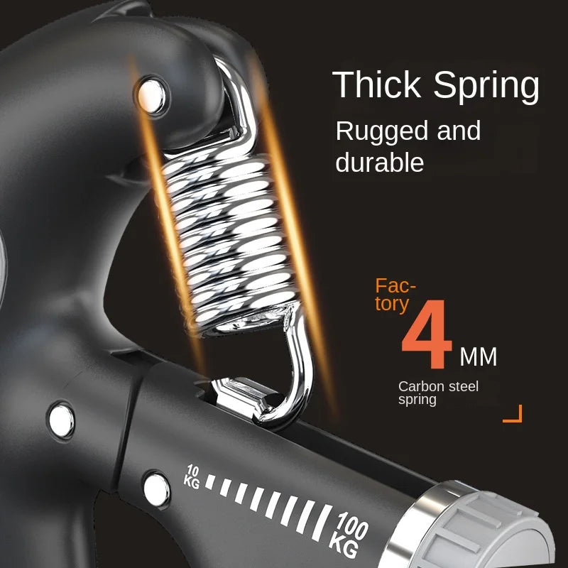 STRONGA D-Shape SmartGrip 100 - Progressive Hand Trainer