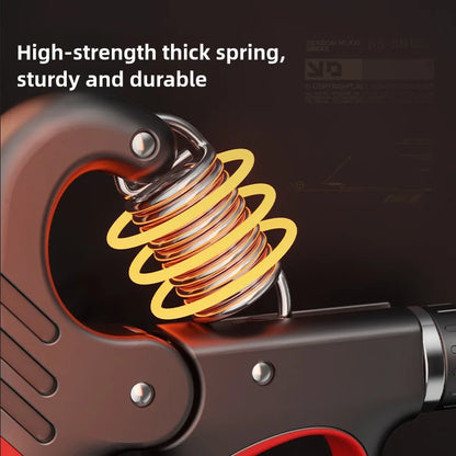 STRONGA - Adjustable RepCount Hand Gripper (100kg)
