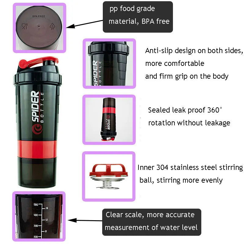 STRONGA FuelStack Gym Shaker